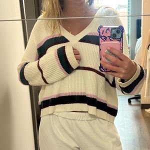 Pacsun stripped sweater